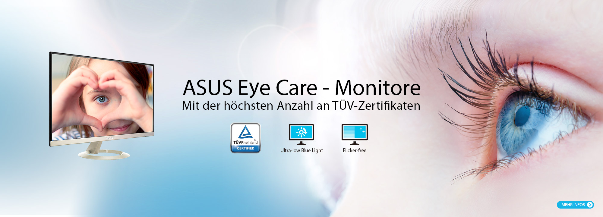 ASUS Eye Care Technologie